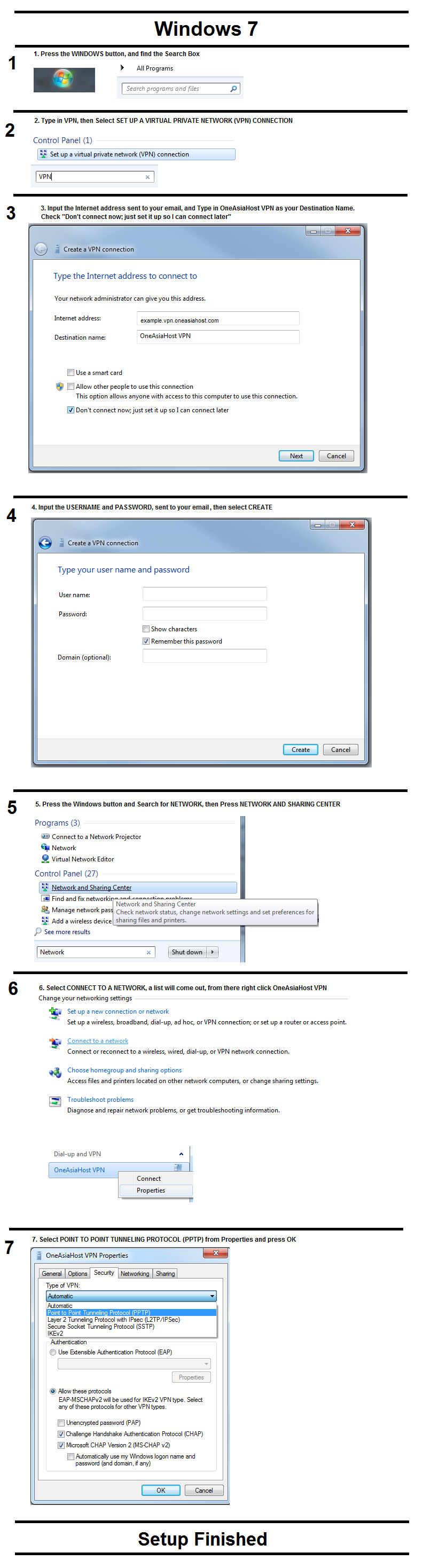 Windows XP VPN